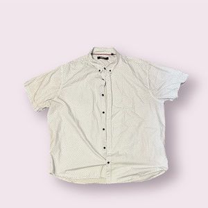 3XL Fashion Nova Polka Dot Button Down Shirt